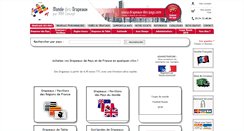 Desktop Screenshot of drapeaux-des-pays.com